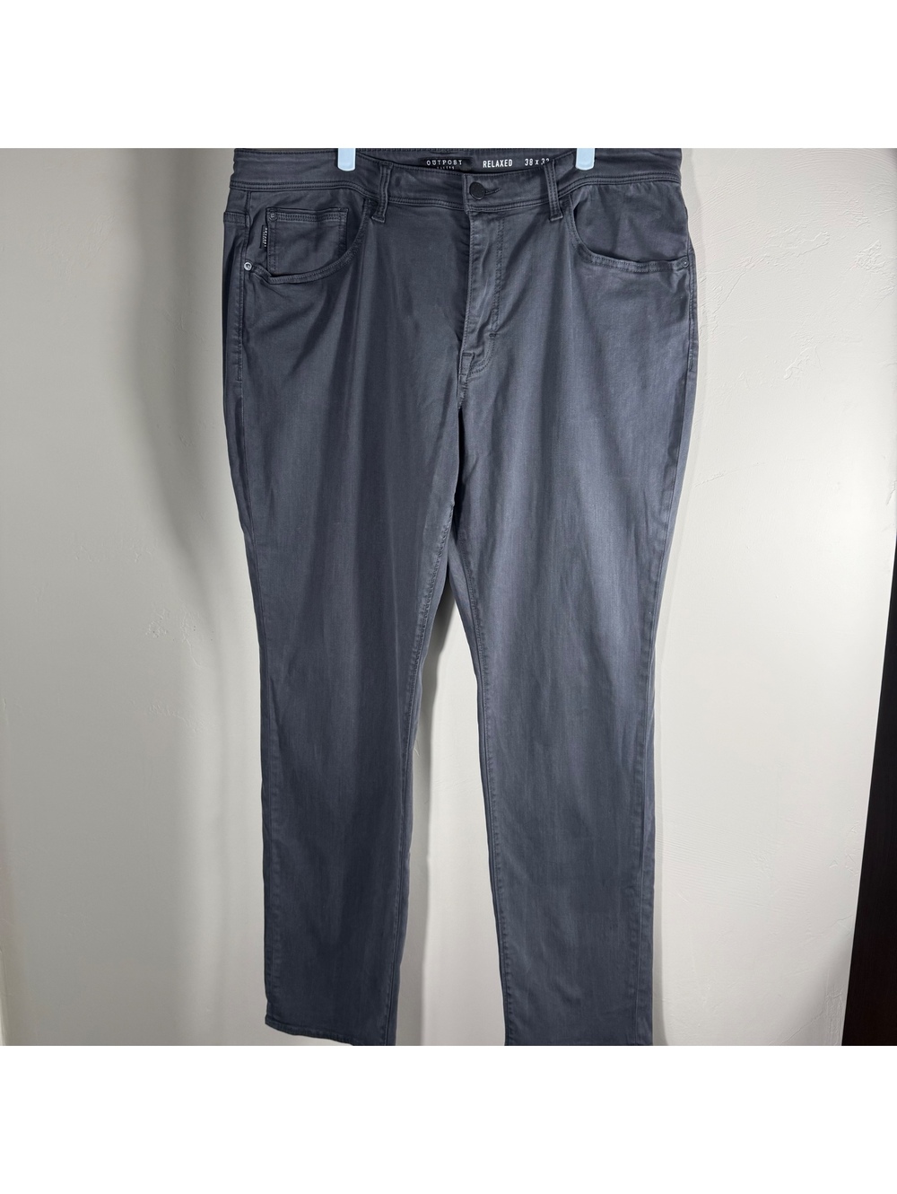 Outpost Makers Gray Charcoal Relaxed Jeans | 38x32